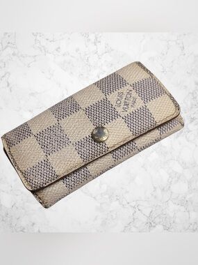 Louis Vuitton Damier Azur Key Holder